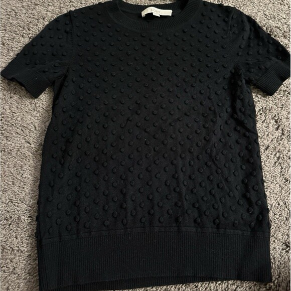 Loft black pattern top - Picture 2 of 4